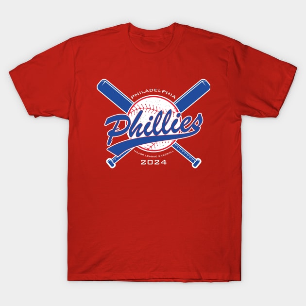 Phillies 24 T-Shirt by Nagorniak